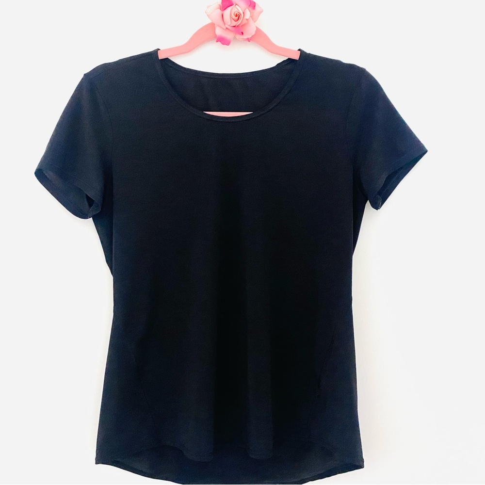 💕Athleta Black Sports Shirt SZ S